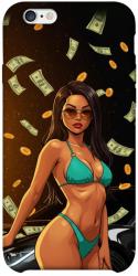 Чохол itsPrint Money girl для Apple iPhone 6/6s plus (5.5")