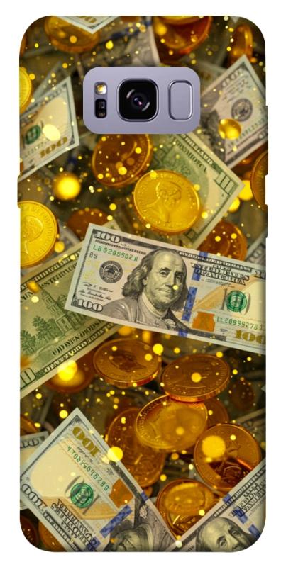 Чохол itsPrint Gold and dollars для Samsung G955 Galaxy S8 Plus, гроші, купити оптом з доставкою