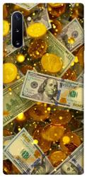 Чохол itsPrint Gold and dollars для Samsung Galaxy Note 10