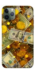 Чохол itsPrint Gold and dollars для Apple iPhone 11 Pro (5.8")