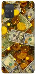 Чохол itsPrint Gold and dollars для Samsung Galaxy A71
