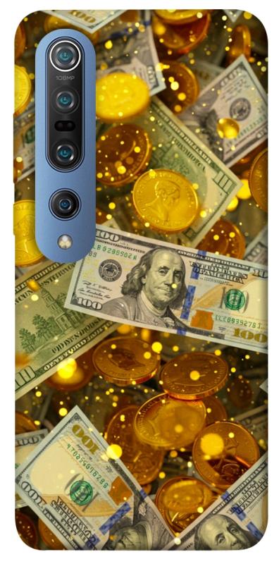 Чохол itsPrint Gold and dollars для Xiaomi Mi 10 / Mi 10 Pro, гроші, купити оптом з доставкою