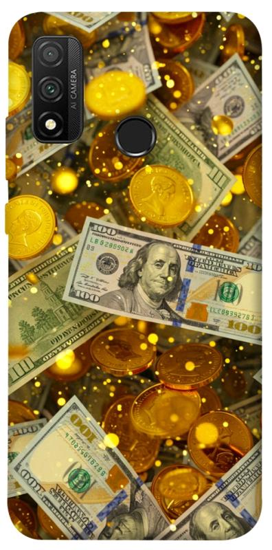 Чехол itsPrint Gold and dollars для Huawei P Smart (2020), деньги, купить оптом с доставкой