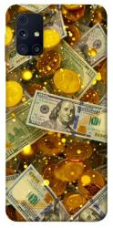 Чехол itsPrint Gold and dollars для Samsung Galaxy M31s