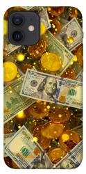 Чехол itsPrint Gold and dollars для Apple iPhone 12 Pro (6.1")