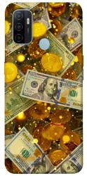 Чехол itsPrint Gold and dollars для Oppo A53 / A32 / A33