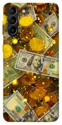 Чехол itsPrint Gold and dollars для Samsung Galaxy S21+