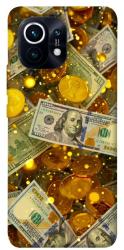 Чохол itsPrint Gold and dollars для Xiaomi Mi 11