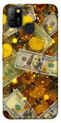 Чехол itsPrint Gold and dollars для Infinix Hot 10 Lite