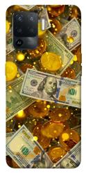 Чохол itsPrint Gold and dollars для Oppo Reno 5 Lite