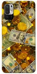 Чехол itsPrint Gold and dollars для Xiaomi Redmi Note 10 5G