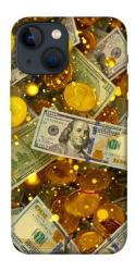 Чохол itsPrint Gold and dollars для Apple iPhone 13 mini (5.4")