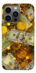 Чохол itsPrint Gold and dollars для Apple iPhone 13 Pro (6.1")