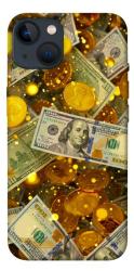 Чохол itsPrint Gold and dollars для Apple iPhone 13 (6.1")