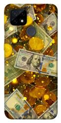 Чехол itsPrint Gold and dollars для Realme C21