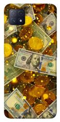 Чехол itsPrint Gold and dollars для Oppo A72 5G / A73 5G