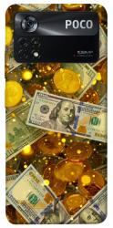Чехол itsPrint Gold and dollars для Xiaomi Poco X4 Pro 5G