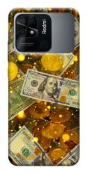 Чохол itsPrint Gold and dollars для Xiaomi Redmi 10C
