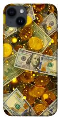 Чохол itsPrint Gold and dollars для Apple iPhone 14 Plus (6.7")