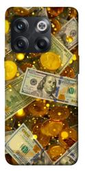 Чехол itsPrint Gold and dollars для OnePlus 10T
