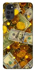 Чохол itsPrint Gold and dollars для Motorola Moto G22