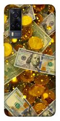 Чохол itsPrint Gold and dollars для Vivo Y31