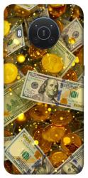 Чехол itsPrint Gold and dollars для Nokia X10 / X20