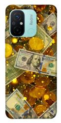 Чехол itsPrint Gold and dollars для Xiaomi Redmi 12C