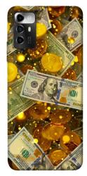 Чехол itsPrint Gold and dollars для ZTE Blade A72