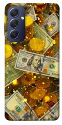 Чехол itsPrint Gold and dollars для Samsung Galaxy M54 5G