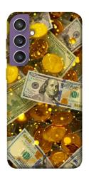 Чехол itsPrint Gold and dollars для Samsung Galaxy S23 FE