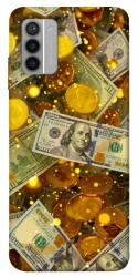 Чехол itsPrint Gold and dollars для Nokia G42