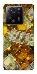 Чехол itsPrint Gold and dollars для Xiaomi 13T