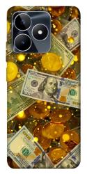 Чехол itsPrint Gold and dollars для Realme C53