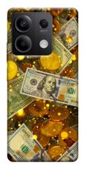 Чехол itsPrint Gold and dollars для Xiaomi Redmi Note 13 5G