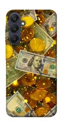Чехол itsPrint Gold and dollars для Samsung Galaxy A25 5G