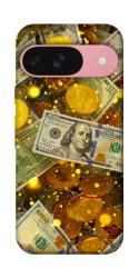 Чехол itsPrint Gold and dollars для Google Pixel 9