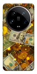 Чехол itsPrint Gold and dollars для Xiaomi 14 Ultra