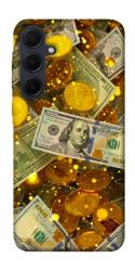 Чехол itsPrint Gold and dollars для Samsung Galaxy A55