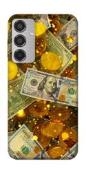 Чехол itsPrint Gold and dollars для Samsung Galaxy M35 5G