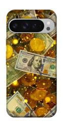 Чехол itsPrint Gold and dollars для Google Pixel 9 Pro XL