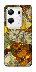 Чехол itsPrint Gold and dollars для Infinix Zero 30 4G