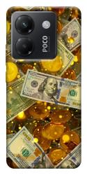 Чехол itsPrint Gold and dollars для Xiaomi Poco M7 Pro 5G