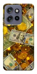 Чехол itsPrint Gold and dollars для Motorola Edge 50 Neo