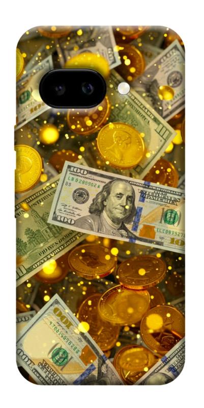 Чехол itsPrint Gold and dollars для Google Pixel 9a, деньги, купить оптом с доставкой