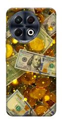 Чехол itsPrint Gold and dollars для TECNO Spark 30 Pro (KL7)