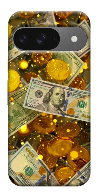 Чехол itsPrint Gold and dollars для Google Pixel 10, деньги, купить оптом с доставкой