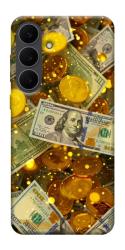 Чехол itsPrint Gold and dollars для Samsung Galaxy S25 FE