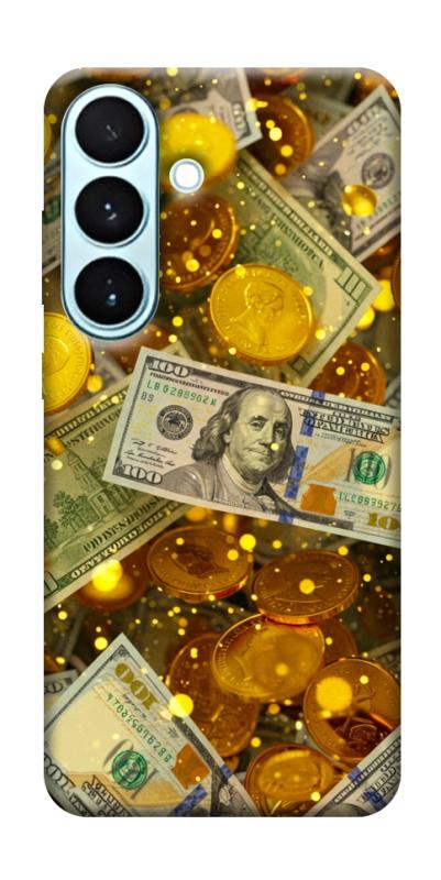 Чохол itsPrint Gold and dollars для Samsung Galaxy S26, гроші, купити оптом з доставкою