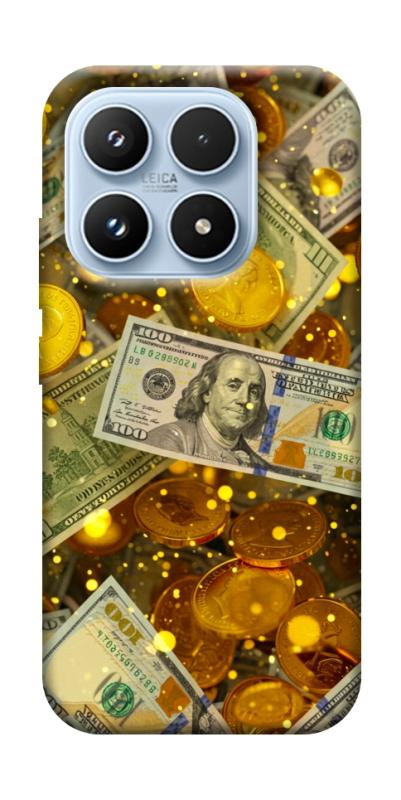 Чехол itsPrint Gold and dollars для Xiaomi 17 Pro, деньги, купить оптом с доставкой